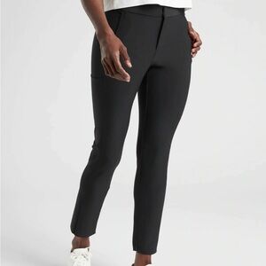 Athleta Women's Stellar Trouser Black Ankle Pants